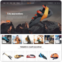 Climb - wygląd sklepu internetowego SOTESHOP